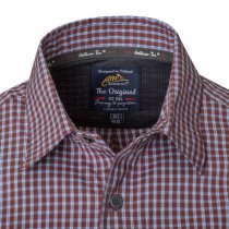 Helikon Covert Concealed Carry Shirt - Foggy Grey Plaid - XL