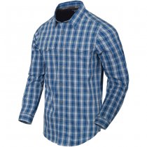 Helikon Covert Concealed Carry Shirt - Ozark Blue Plaid - S