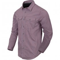 Helikon Covert Concealed Carry Shirt - Scarlet Flame Checkered - S