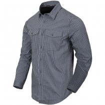 Helikon Covert Concealed Carry Shirt - Phantom Grey Checkered - XS