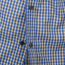 Helikon Covert Concealed Carry Short Sleeve Shirt - Royal Blue Checkered - XS