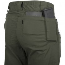 Helikon Greyman Tactical Pants - Taiga Green - XL - Short