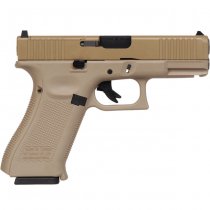 WE G19X MOS Gas Blow Back Pistol - Tan