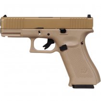 WE G19X MOS Gas Blow Back Pistol - Tan