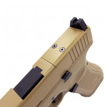 WE G17 MOS Gen.5 Gas Blow Back Pistol - Tan