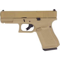 WE G19 MOS Gen.5 Gas Blow Back Pistol - Tan