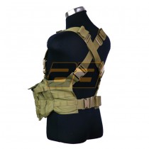 PANTAC Tomcat Chest Harness - Tan 4