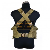 PANTAC Tomcat Chest Harness - Tan 5