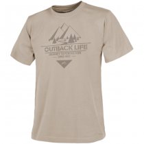 Helikon T-Shirt Outback Life - Khaki - XL