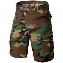 Helikon BDU Shorts PolyCotton Ripstop - US Woodland - S