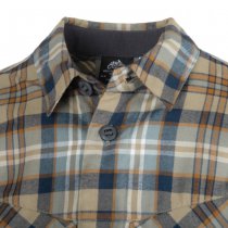 Helikon MBDU Flannel Shirt - Slate Blue Checkered - XS