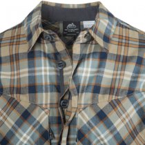 Helikon MBDU Flannel Shirt - Slate Blue Checkered - XL