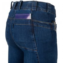 Helikon-Tex Covert Tactical Pants - Denim Mid Vintage Worn Blue - S - Regular