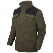 Helikon Covert M65 Jacket - Taiga Green / Black