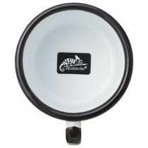 Helikon Axe Enamel Mug 0.35L - Black / White