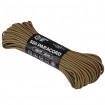 Atwood Rope 550 Paracord 100ft - Coyote