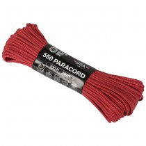 Atwood Rope 550 Paracord Color Changing Patterns 100ft - Red