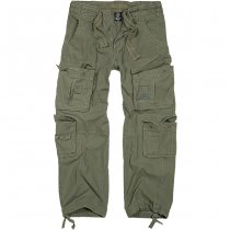 Brandit Pure Vintage Trousers - Olive