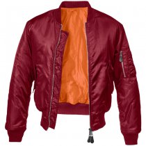 Brandit MA1 Jacket - Burgundy - L