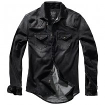 Brandit Riley Denimshirt - Black - 3XL