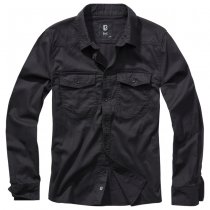 Brandit Flanellshirt - Black