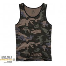 Brandit Tank Top - Dark Camo - S