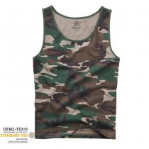 Brandit Tank Top - Woodland - M