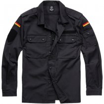 Brandit BW Field Shirt - Black - XL