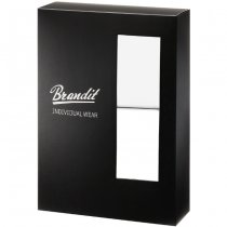 Brandit Boxershorts Logo 2-pack - White / White - XL