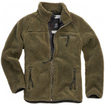 Brandit Teddyfleece Jacket - Olive - M