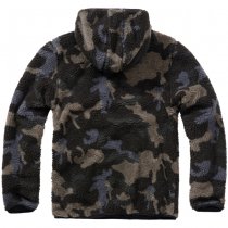 Brandit Teddyfleece Worker Pullover - Dark Camo - S