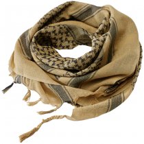 Brandit Shemag Scarf - Khaki / Black