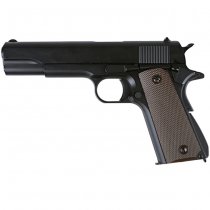 KJ Works M1911 Gas Blow Back Pistol - Black