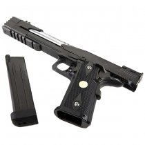 WE Hi-Capa 5.1 Dragon 7 Inch Type B Full Metal - Black
