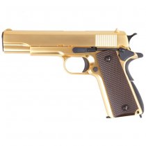 WE M1911 Gas Blow Back Pistol - Gold