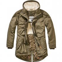 Brandit Marsh Lake Teddyparka - Olive - M