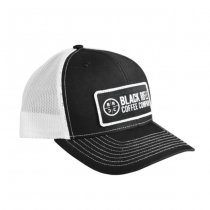 Black Rifle Coffee Classic Company Logo Patch Hat - Black / White