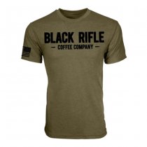 Black Rifle Coffee Vintage Logo T-Shirt - Green - XL