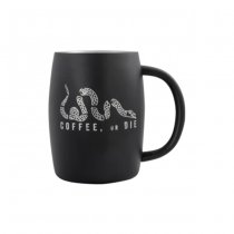 Black Rifle Coffee Classic Logo Steel Mug - Matte Black