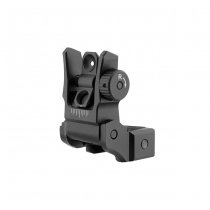 Leapers Low Profile Flip-Up Rear Sight - Black