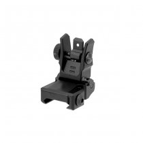 Leapers Low Profile Flip-Up Rear Sight - Black
