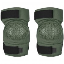 ALTA Contour Elbow Protectors 360 Vibram Cap - Olive Green