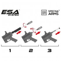 Specna Arms RRA SA-E03 EDGE TITAN V2 Custom AEG - Dual Tone