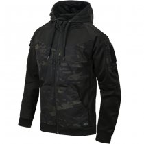 Helikon Rogue Tactical Hoodie FullZip - Black / Multicam Black