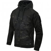 Helikon-Tex Rogue Tactical Hoodie FullZip - Black / Multicam Black - 2XL