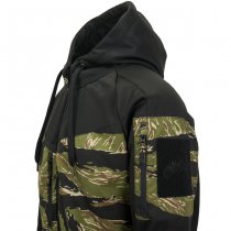 Helikon Rogue Tactical Hoodie FullZip - Black / Tiger Stripe - XS