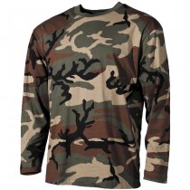 MFH Long Sleeve Shirt - Woodland - S