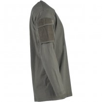 MFH Tactical Long Sleeve Shirt Sleeve Pockets - Olive - M
