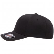 Flexfit Wooly Combed Cap - Black Black - S/M