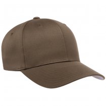 Flexfit Wooly Combed Cap - Brown L/XL